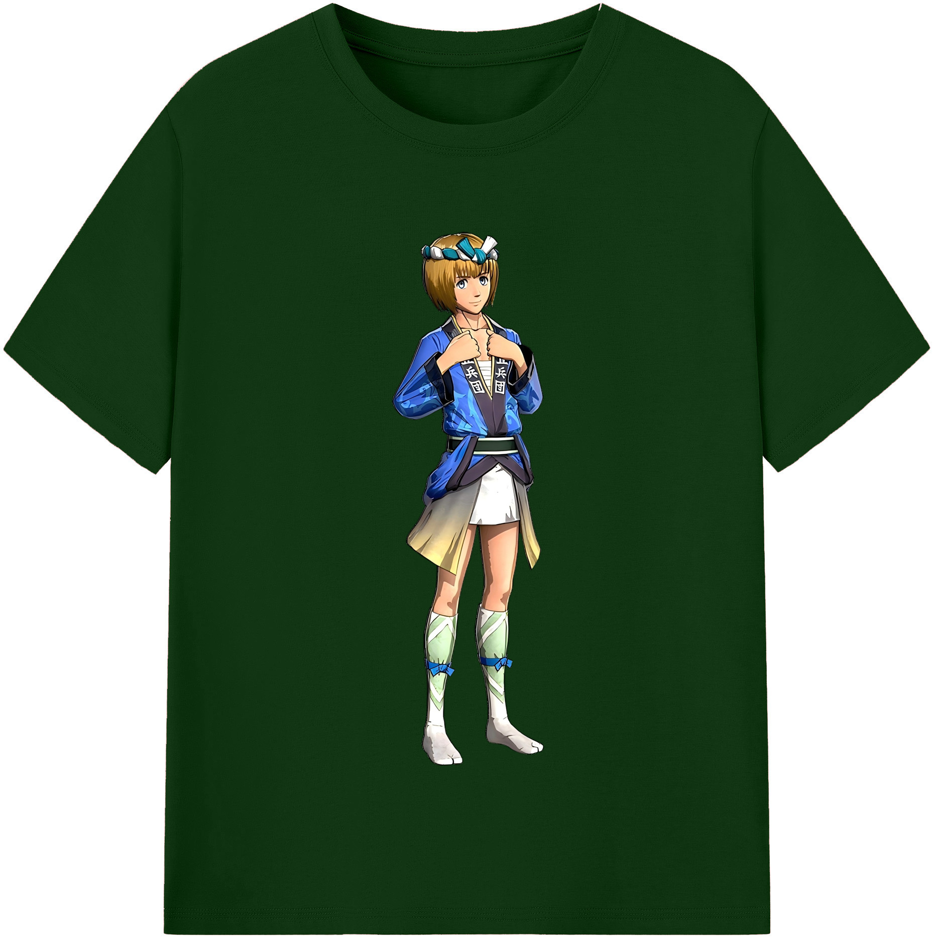 （画像用） 進撃の巨人 アルミン·アルレルト Attack on Titan Armin Arlert 綿100％半袖Tシャツ（フロントプリント）